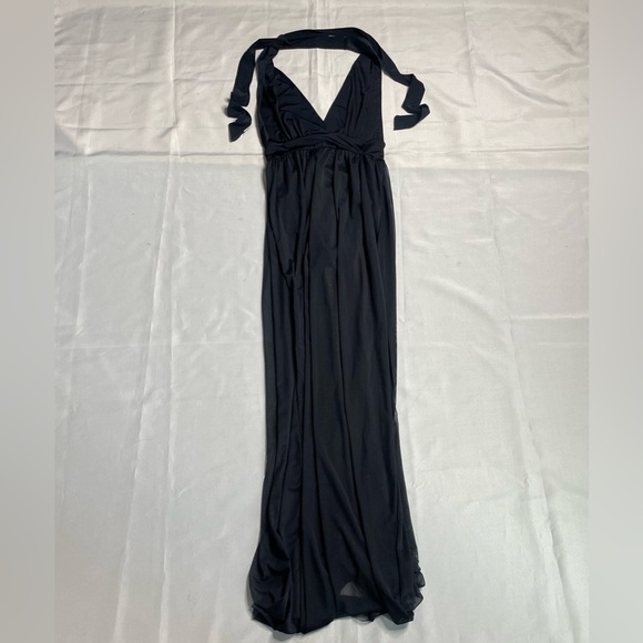 NEW ROXX Black Halter Maxi Dress / Pool wear - Picture 5 of 9